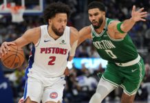Detroit Pistons, Boston Celtics karşısında 22 sayıdan geri döndü!