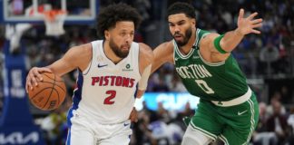 Detroit Pistons, Boston Celtics karşısında 22 sayıdan geri döndü!