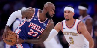 Philadelphia 76ers, New York Knicks’in Şampiyonluk Gecesini Gölgeledi!