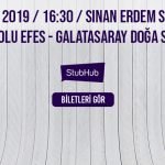 Anadolu Efes Galatasaray Bilet